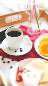 朝食とコーヒー1