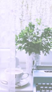 カーテン越しのコーヒー2