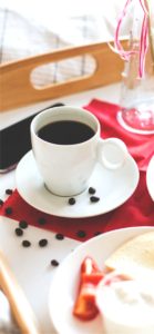 コーヒー豆とコーヒー2