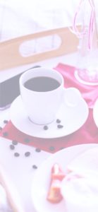 コーヒー豆とコーヒー1