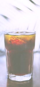 ブラックのアイスコーヒー3