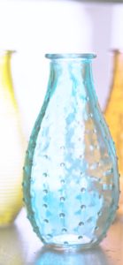 グリーンのガラスのオブジェ2