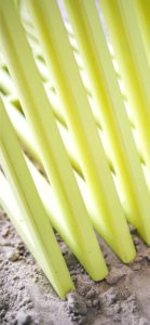 ライトグリーンのフェンス1