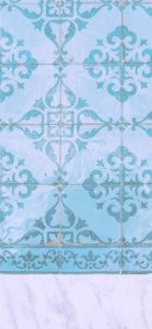 ポルトガルのタイルの壁1