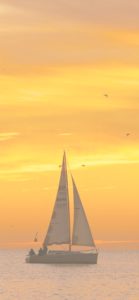 ヨットとサンセット2