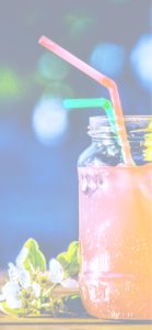 花とオレンジジュース2