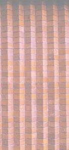 オレンジのレンガタイルのテクスチャ2