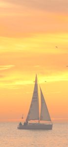 ヨットとサンセット2