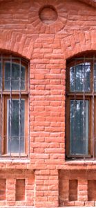 ピンクの壁の建物1