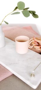 ピンクのマグカップ1