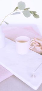 ピンクのマグカップ2