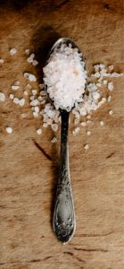 ローズソルトとアンティークなスプーン1