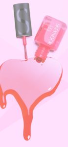 ピンクのネイル2