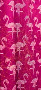 フラミンゴのカーテン2