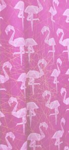 フラミンゴのカーテン1