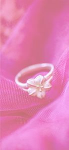 花のシルバーリング1