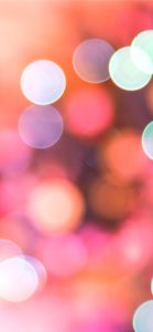 ピンクのぼかしと光1