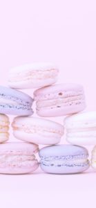 パステルカラーのマカロン1