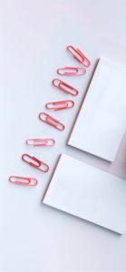 ピンクのペーパークリップ2