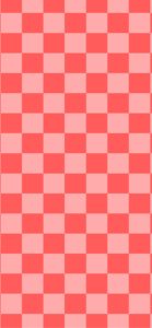 ピンクの格子柄1