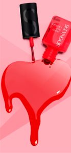 ピンクのネイル2