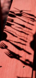 カトラリーのシルエット2