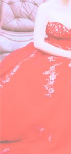 赤いドレス1