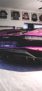 紫色のランボルギー二