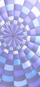 ストライプの熱気球2