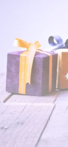 紫色のおくりもの2