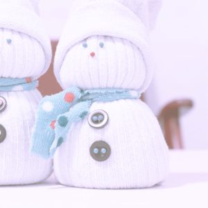 雪だるまの人形1