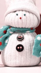 雪だるまの人形1