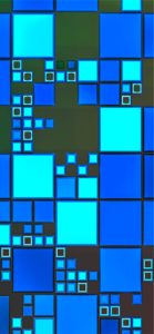 ブルーのスクエアパターン2