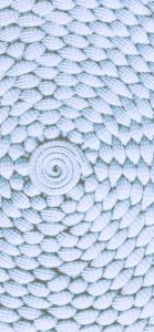 ブルーのクッション2