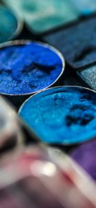 ブルーのアイシャドウ1