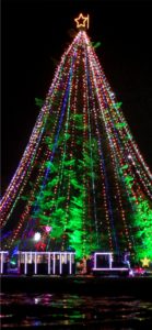 宮ヶ瀬ダムのクリスマスツリー3