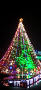 宮ヶ瀬ダムのクリスマスツリー9