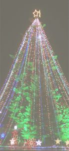 宮ヶ瀬ダムのクリスマスツリー2