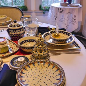 ポーランドのクリスマスのテーブル1