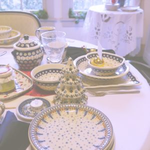 ポーランドのクリスマスのテーブル2