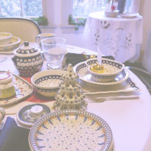 ポーランドのクリスマステーブルセッティング2