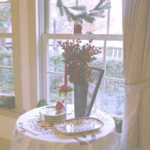 クリスマスのティータイムテーブル5