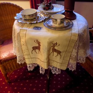 クリスマスのティータイムテーブル2