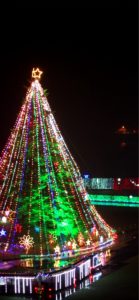 宮ヶ瀬ダムのクリスマスツリー4