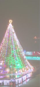 宮ヶ瀬ダムのクリスマスツリー3