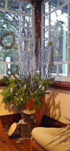 洋館のクリスマス飾り1