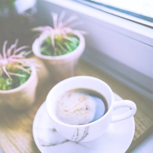 観葉植物とコーヒー4