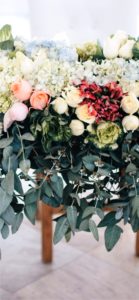 ウエディング会場の花2