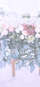 ウエディング会場の花1