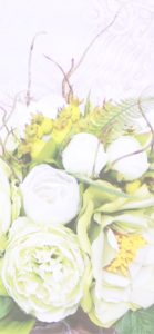 ウエディングの白いブーケ1